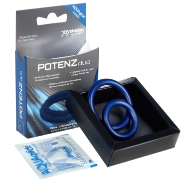 Penisrenkaat Potenz Duo - Joydivision | JOYDIVISION POTENZDUO | Lisävarusteet penikselle