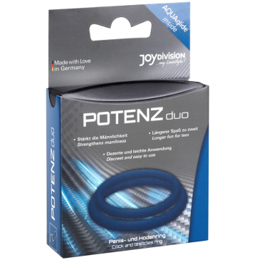 Penisrenkaat Potenz Duo - Joydivision | JOYDIVISION POTENZDUO | Lisävarusteet penikselle