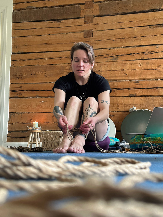 Sidontatekniikka shibari